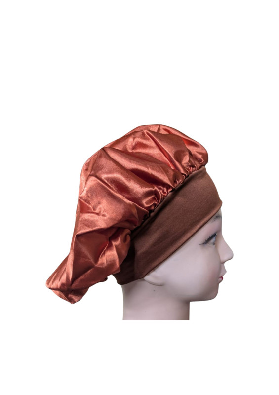 Chocolate Kids Bonnets.